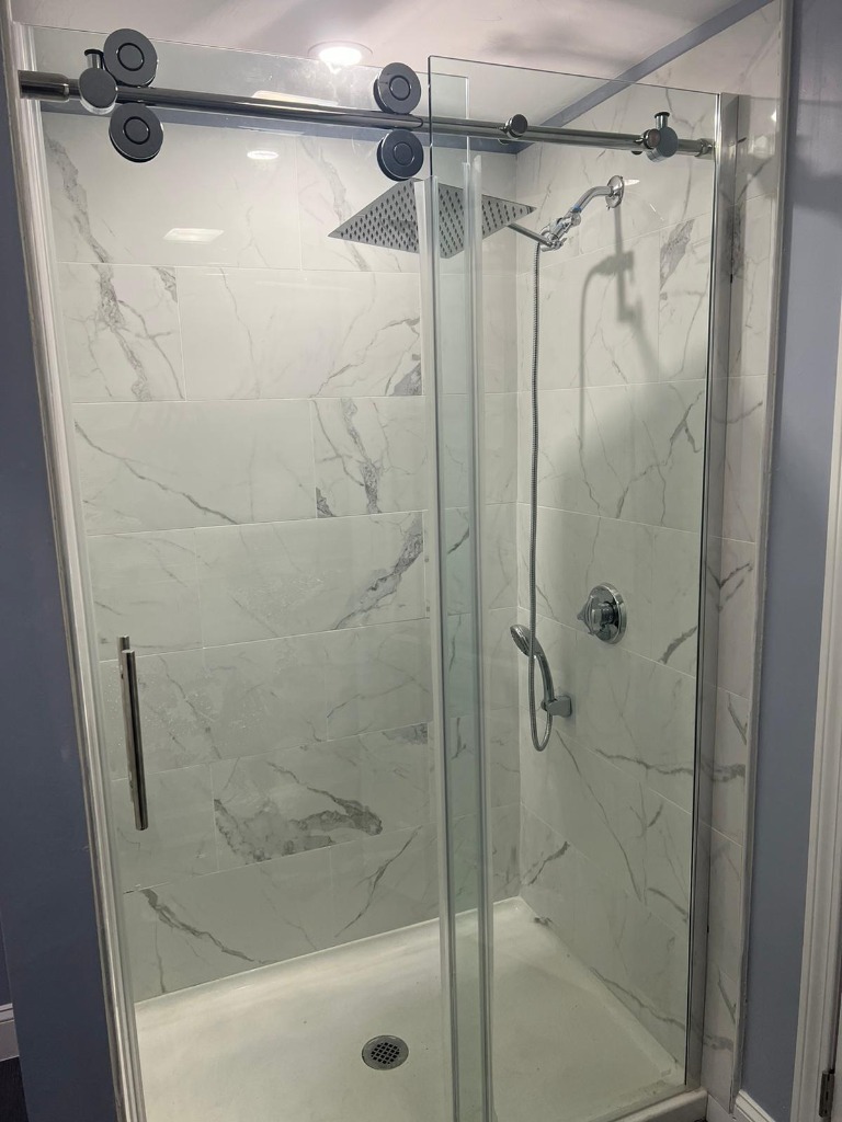Marble Tile Shower